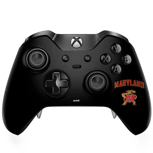 University of Maryland Collegiate Text Xbox One Skins